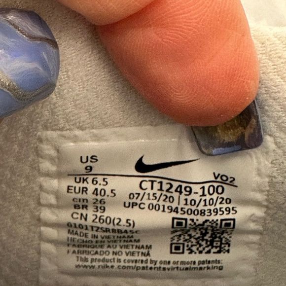 Nike Women’s React Metcon Turbo Size 9 - Picture 8 of 9